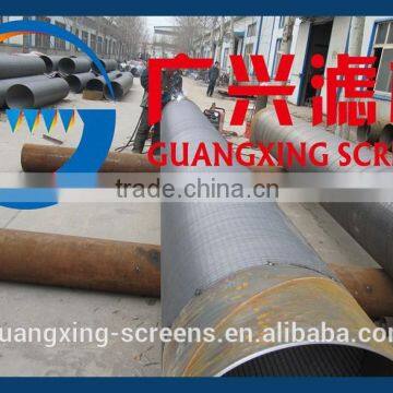 drilling well screen pipe/water well slot pipe/slot tubes/well screen filter tube