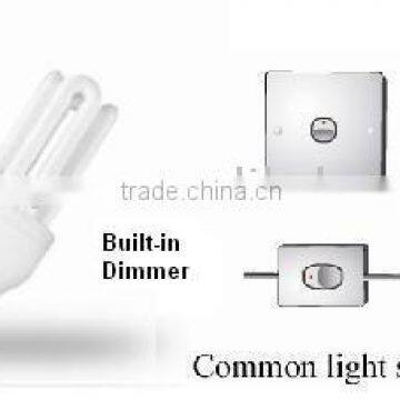 Dimmable Energy saving lamp with Built-in Dimmer--4U