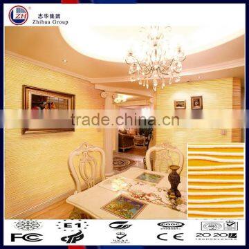 Zhuv Textured Wallcovering 3d Wall Panel With E1 Standard