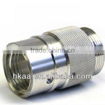 stainless steel knurled threaded coupling