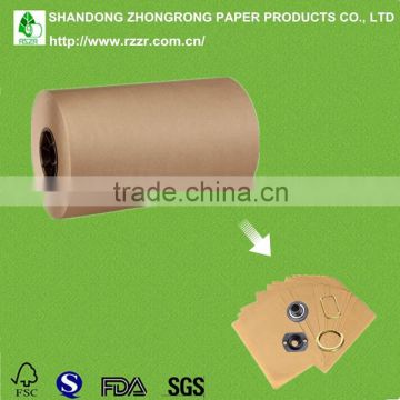 PE coated brown kraft paper for metal accessory packing