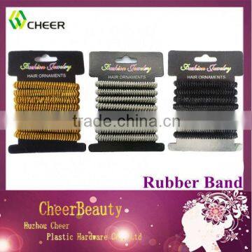 Hot sale different colour rubber bands hair bands