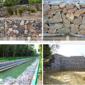 Galvanized & PVC coated gabions, mattress , Gabion cage with SGS inspection