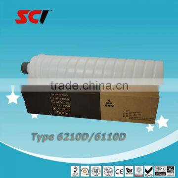 comaptible type 6210D/6110D copier toner cartridge for Aficio 1060 1075 2051 on alibaba website