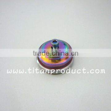 Titanium Headset Tapered 11/8-11/2 Inches Nitrided Rainbow Color