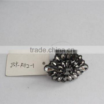 Nice Design Crystal Rhinestone Rings Wholesale, Stretch Rings With Fashion Stretch photo-5