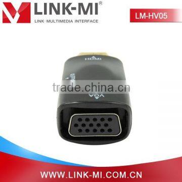 LINK-MI LM-HV05 Mini High Quality HDMI to VGA + Audio Converter photo-5