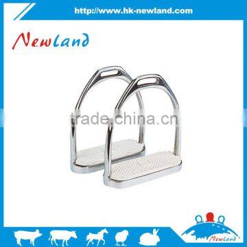 NL1444 hot sales new type 4-1/4",4-3/4" stainless steel Stirrups for horse riding