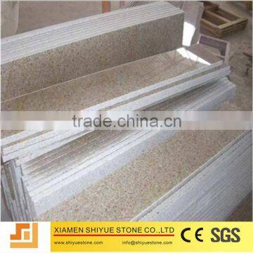 Chinese Natural Polished Yellow Granite Steps