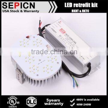 SEPICN LED Lighting UL CUL 50w Kit 3030 LED Chips 5 Years Warranty LED Shoebox Retrofit Kit photo-3