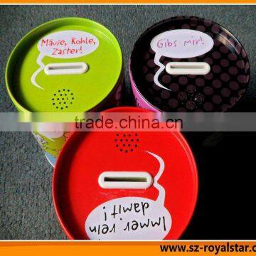 Music Metal Tin Box
