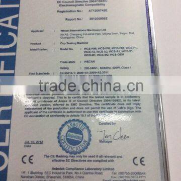 High Quality Automatic Induction Plastic Heat Cup Sealing Machine With CE Certificate photo-6