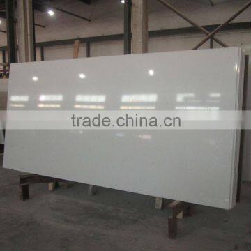 pearl white quartz slab/artificial quartz slab