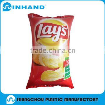 Colorful Potato Chips Packing Large Inflatable Advertising Promotion Chips Packing