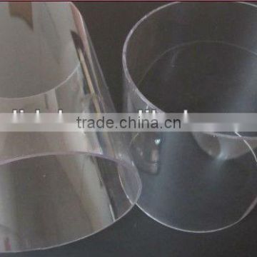 Transparent,colorful, big size, perspex pipe for perspex chair