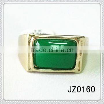 22k gold young boy men emerald ring