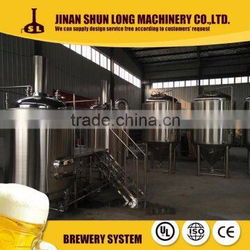 High quality 300L/day pub/hotel micro beer brewery equipment (CE approved)