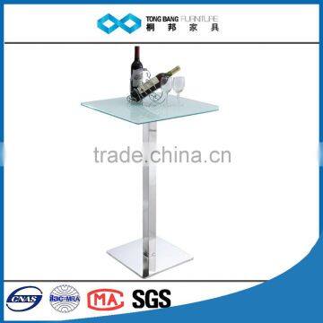 12mm tempered glass bar table