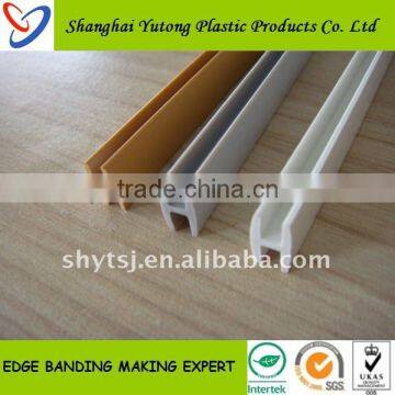 PVC H-shape edge banding for cabinet