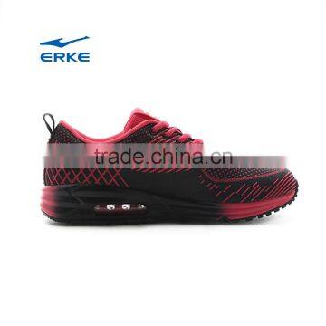 ERKE New Breathable Flyknit Mesh Sports Brand Womens Running Shoes With Full Length Air Cushion photo-2