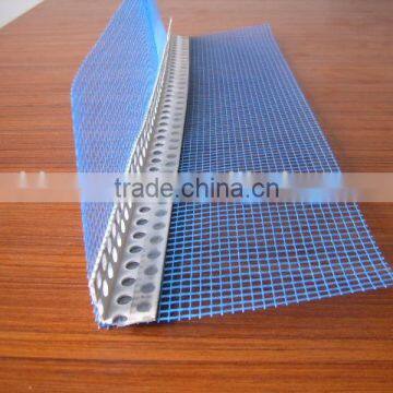 Building material PVC corner bead with fiberglass mesh