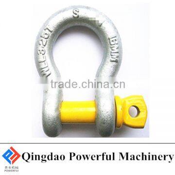 AS2741 AUSTRILIAN STANDARD ALLOY STEEL GRADE S BOW SHACKLE