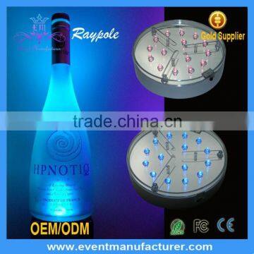 New Product 10cm Single Color LED Wine Bottle Light for Bar