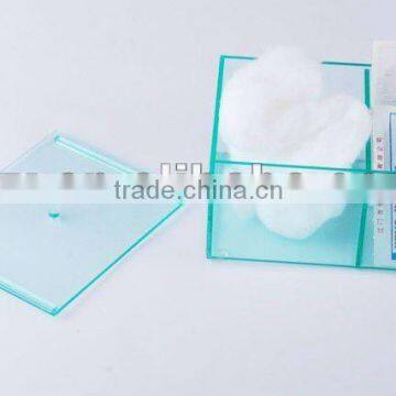 PMMA cotton bud holder