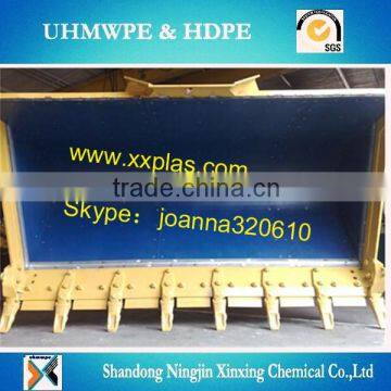 liner UHMWPE truck bed liner/UHMWPE chute liner/ low coefficient of friction PE700 linger