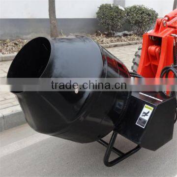 concrete drum mixer /skid loader attachment concrete mixer for sale