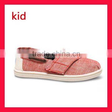 new pink floral children canvas shoe for kids casual shoe sale