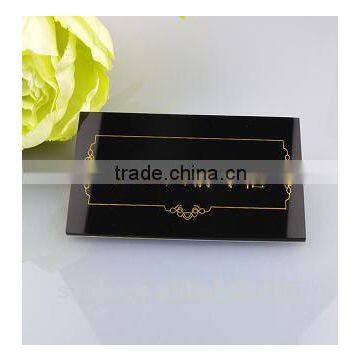 high quality black acrylic storeshop menu name plate sign holders wholesale