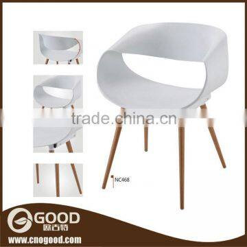 For Sale Round Egg Plastic Side Chair White