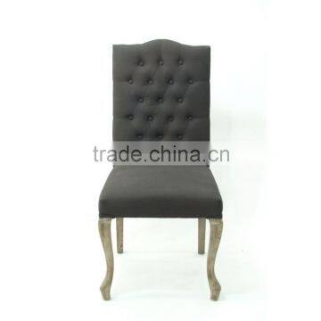 French style armchair classic living chair wood chair