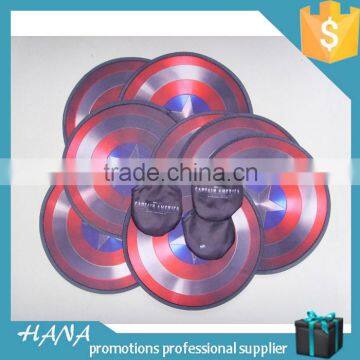 Custom Logo Printed Nylon Frisbee Fan, Nylon Foldable Fan photo-3