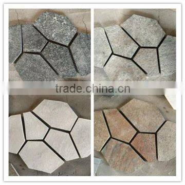 Outdoor Natural Slate Irregular Flagstone for Wall