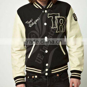 UEI-VJ-3546 custom jacket , bomber jacket , baseball jacket , school varsity jacket , college varsity jacket , wool body jacket