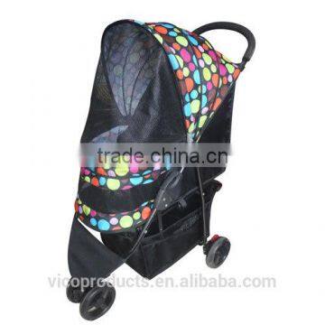 Three Wheels Foldable Pet Dog Stroller