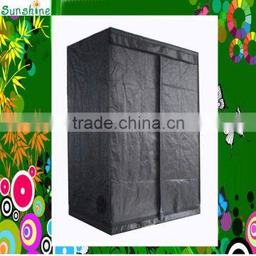 120x80x180cm/48"x32"x72" Black non toxic hydroponics grow tent 100% reflective mylar room