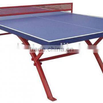 New technology SMC outdoor rainbow leg table tennis table rain proof pingpong table for sale