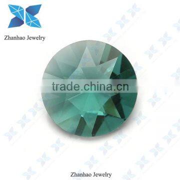 Synthetic classic round brilliant cut glass