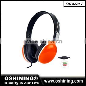 2016 latest Computer consumer electronics Promotional bulk cheap wired earpiece headphones OEM new model headset from factory