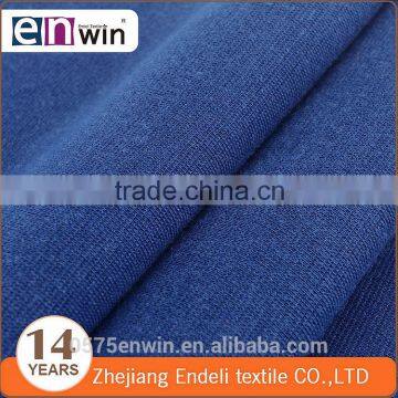 100% Polyester Azure 1*1 Rib Knitting Fabric From China Factory