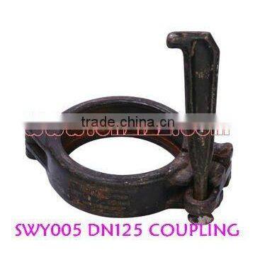 DN125 concrete pump pipe bolt coupling