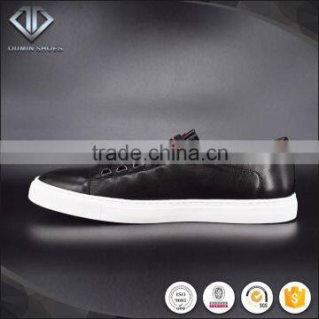 Hot Sale Street Men Fashion Real Leather Cheap Casual Shoes Have Stock photo-4