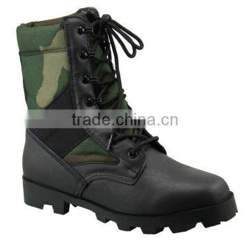 Men's Leather Boots Camflage Combat Boots Tactical and Civil Use Boots High Quality Factory Low Price Tacticl Boots