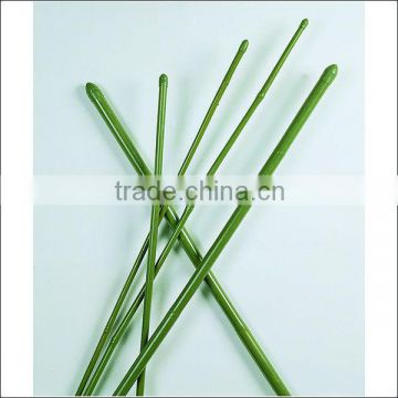 Bamboo garden stakes with plastic cover