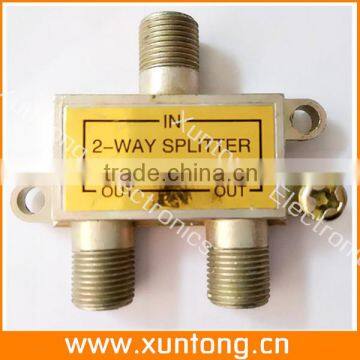 2 way fiber optic splitter CATV RF Splitter 2 way splitter