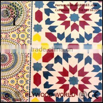 Export All Kinds of Flower Designs Polyester Plywood photo-6