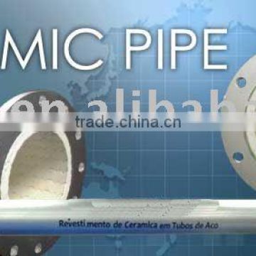 High Quality Abrasion Resistant Alumina Ceramic Lined Pipe